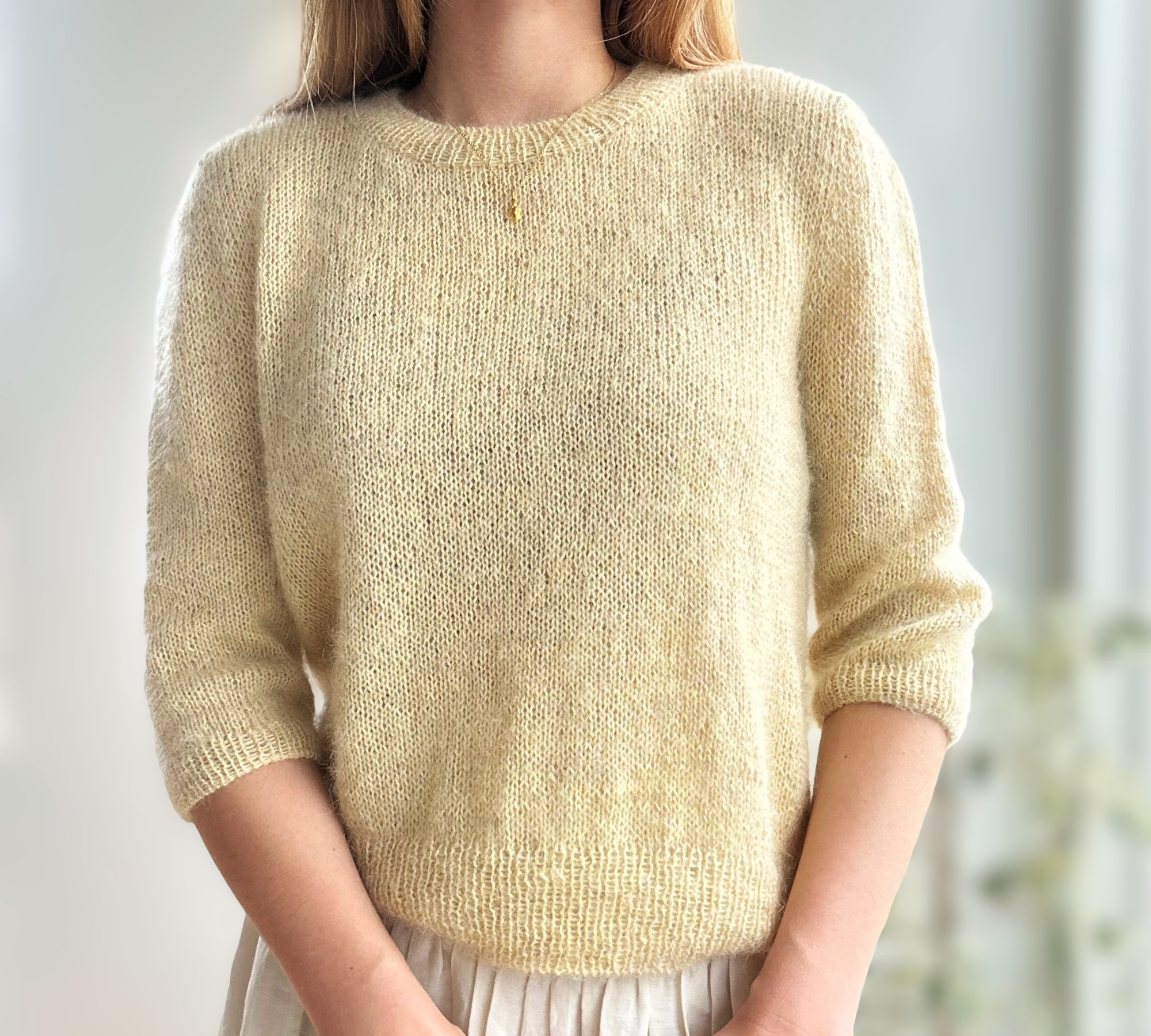 Inspiration: Baby Alpaca 100% som følgetråd - et blødt alternativ