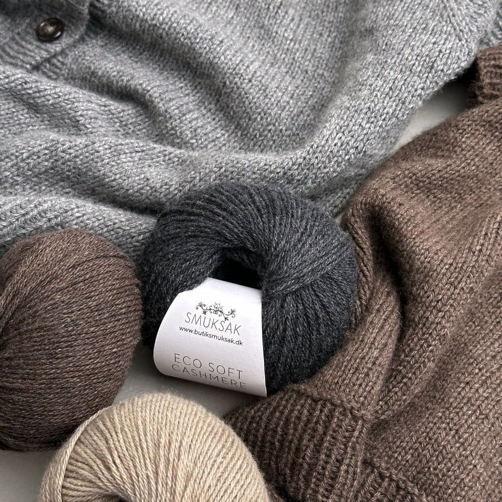 Strikkeopskrifter til Eco Soft Cashmere