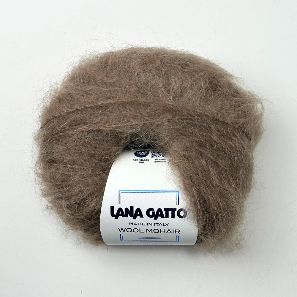 Wool Mohair - Hazelnut - 14044