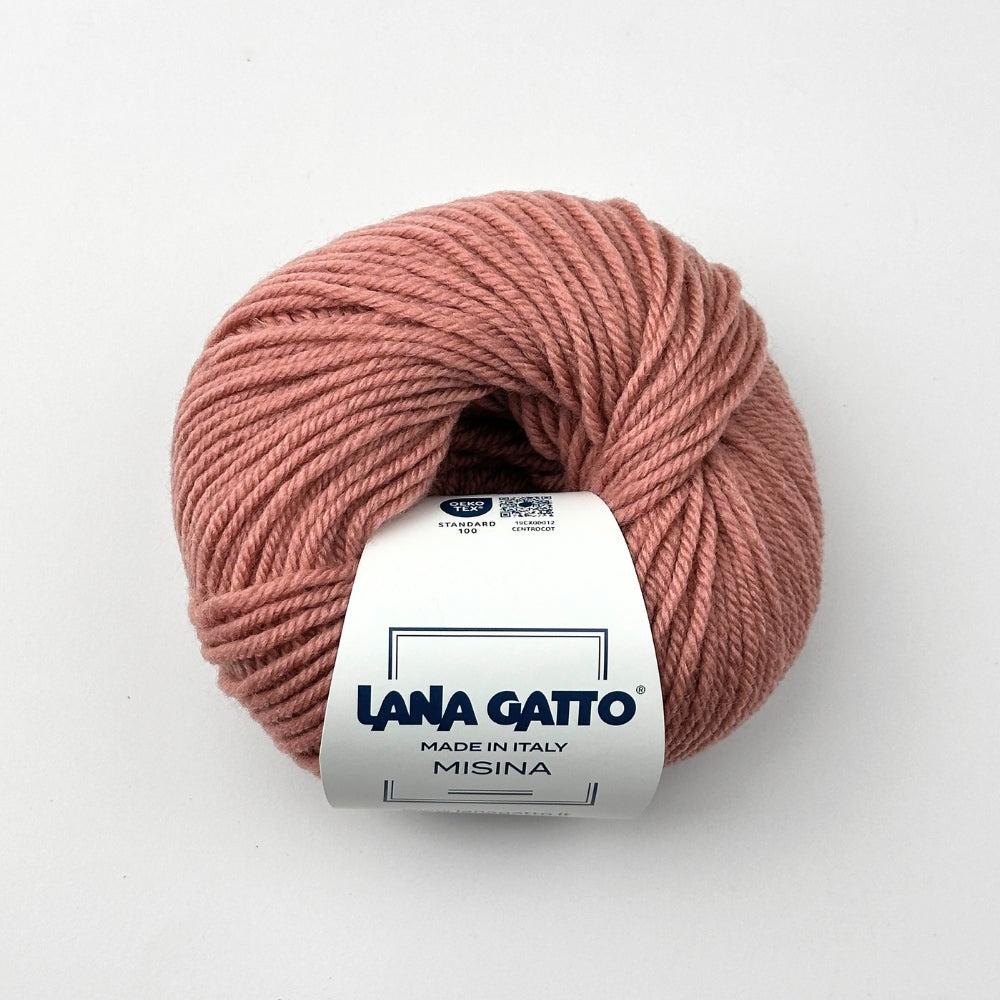Misina - 100% Uld - Dark Rose - 14393