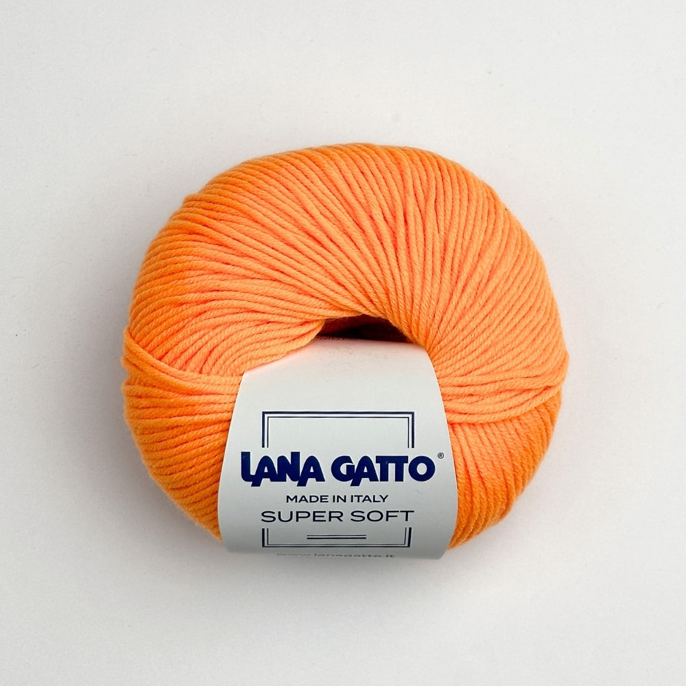 Supersoft Extrafine Merino 100% - Neon Papaya- 14472