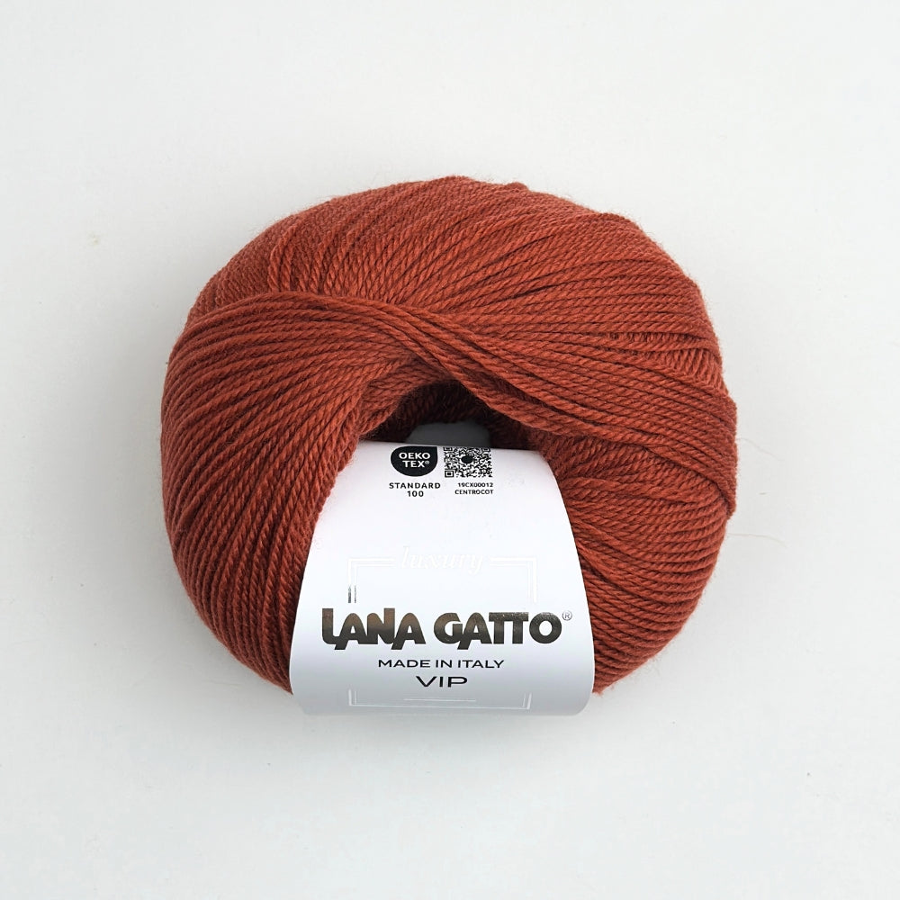 VIP - Cashmere/Merino - Cognac - 14574