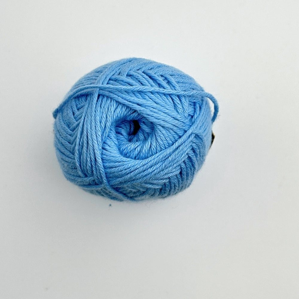 Organic Cotton 100% - Daisy Blue - 1807