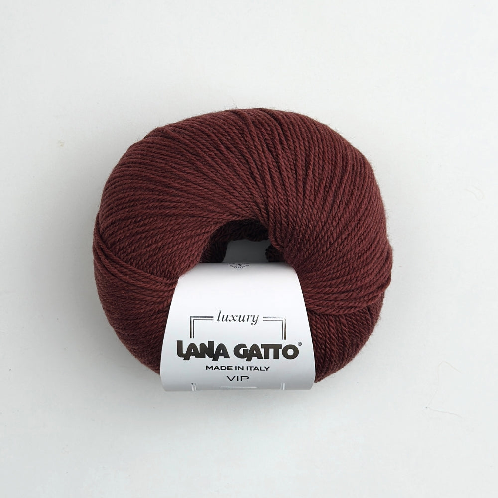 VIP - Cashmere/Merino - Maroon - 19034