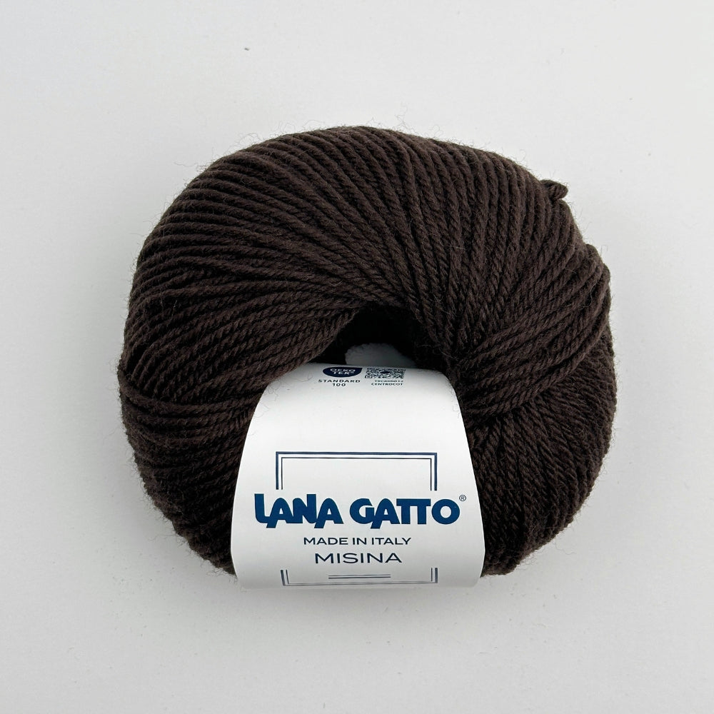 Misina - 100% Wool - Black Coffee - 19053