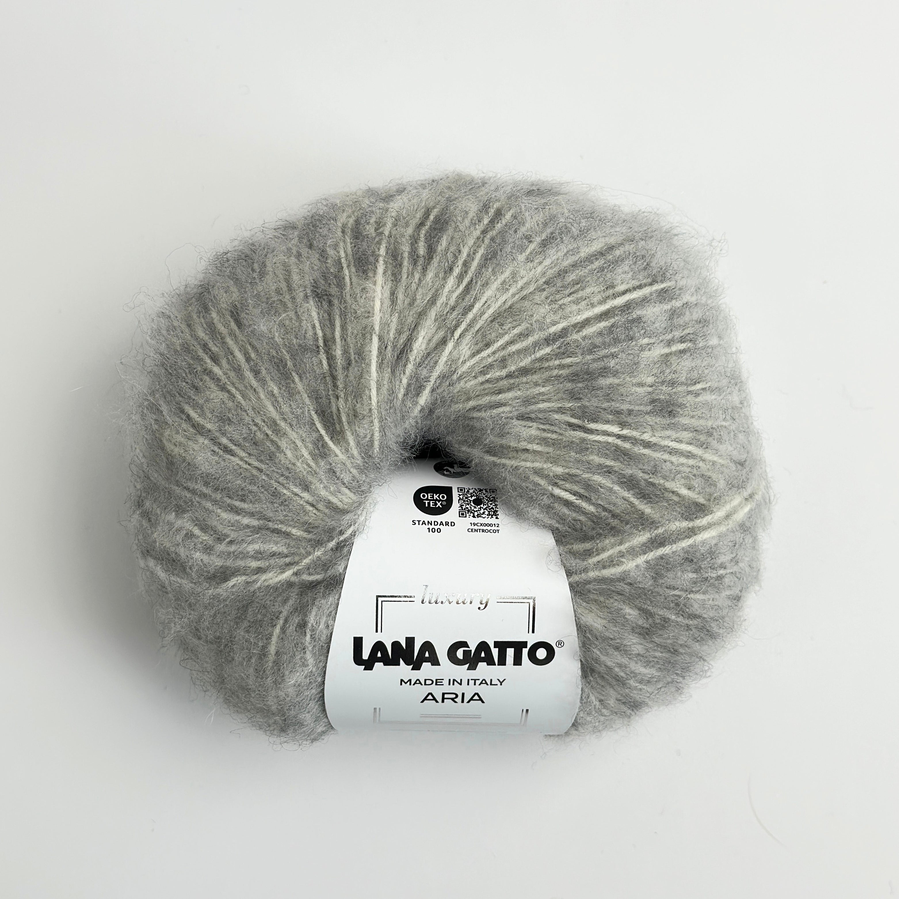 Aria - Baby Alpaca/Merino - Pearl Grey - 22008