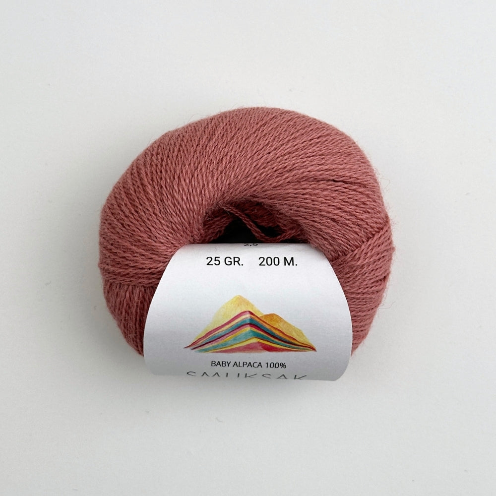 Baby Alpaca 100% - Dark Rose - 2412