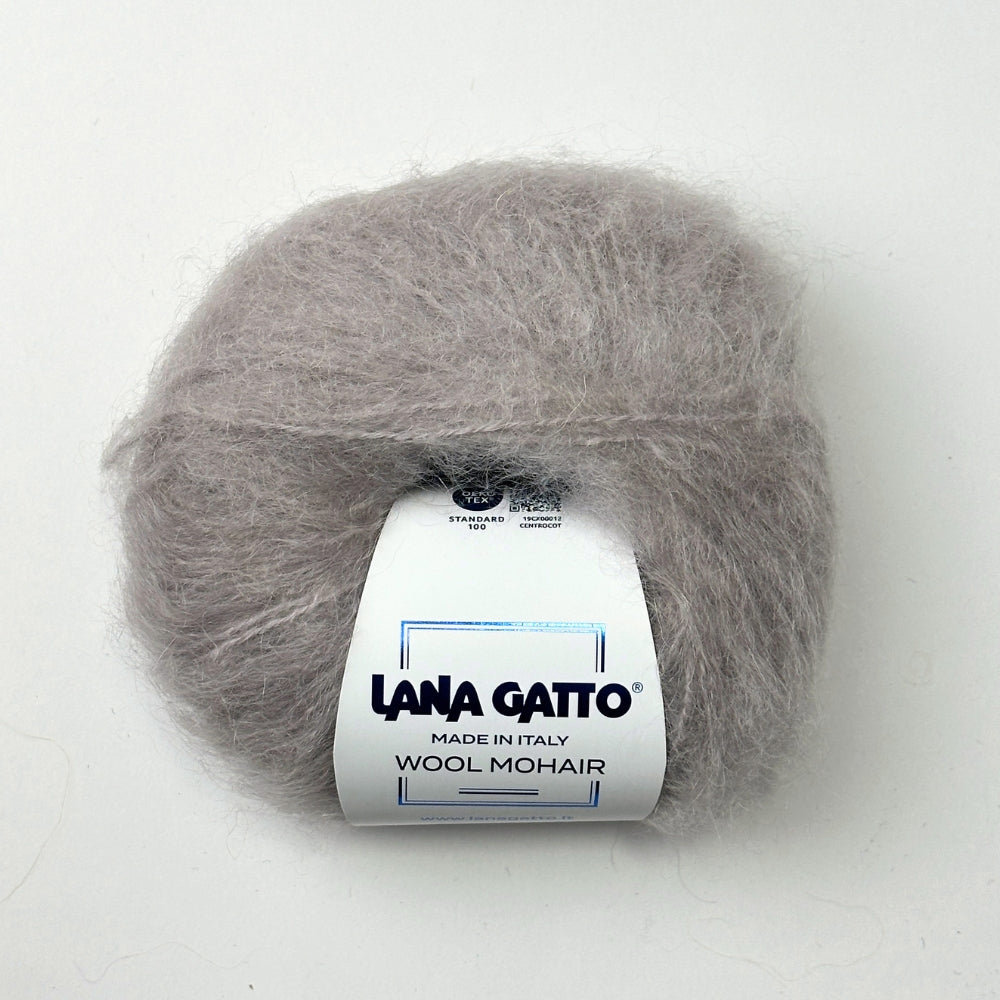 Wool Mohair - Concrete Grey - 30145