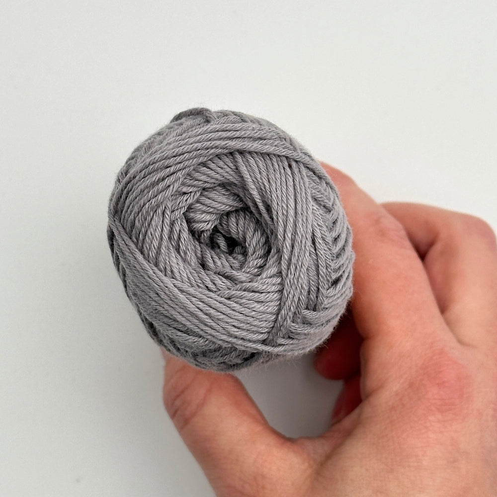 Organic Cotton 100% - Concrete Grey- 3040