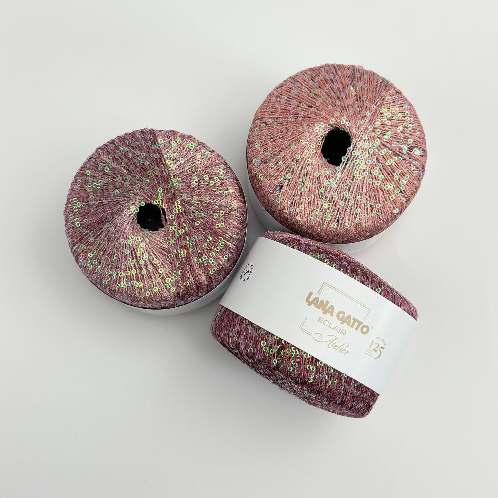 Eclaire - Pallietgarn - Berry Glow - 31095