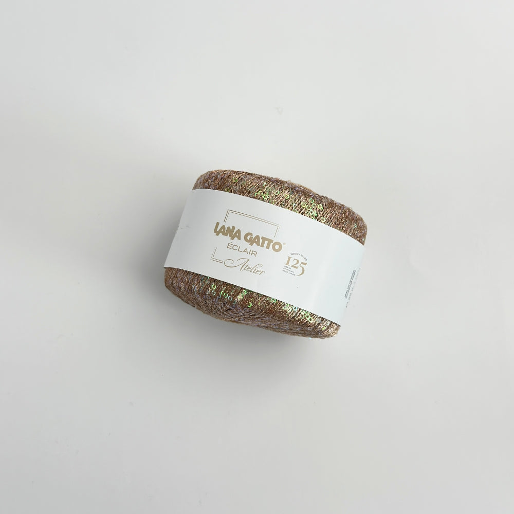 Eclaire - Pallietgarn - Caramel Glow - 31096