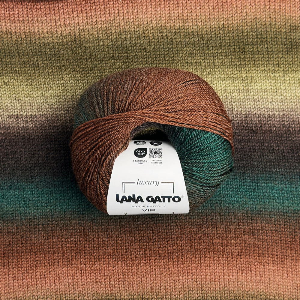 VIP Print - Cashmere/Merino - Forest - 31194