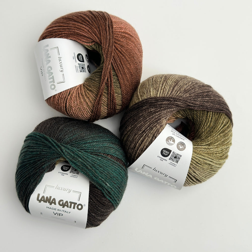 VIP Print - Cashmere/Merino - Forest - 31194