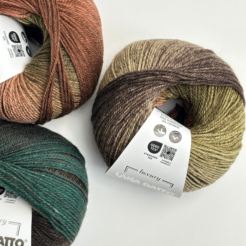 VIP Print - Cashmere/Merino - Forest - 31194