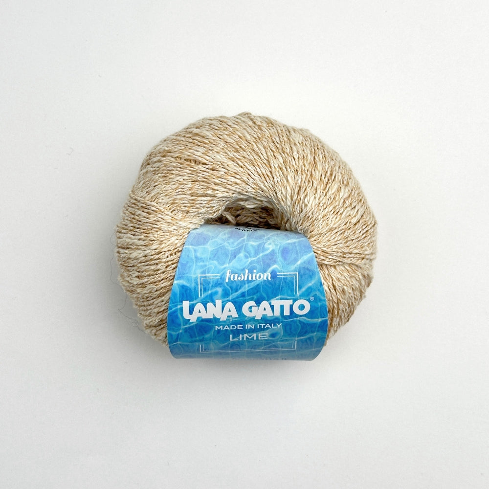 Lime - Økologisk Bomuld - Natural Linen - 31267