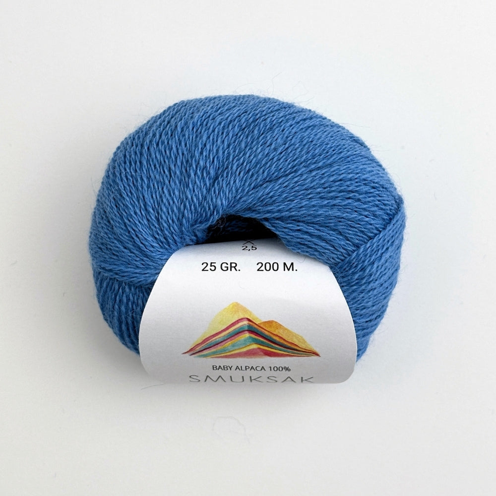 Baby Alpaca 100% - Malibu Blue - 3709