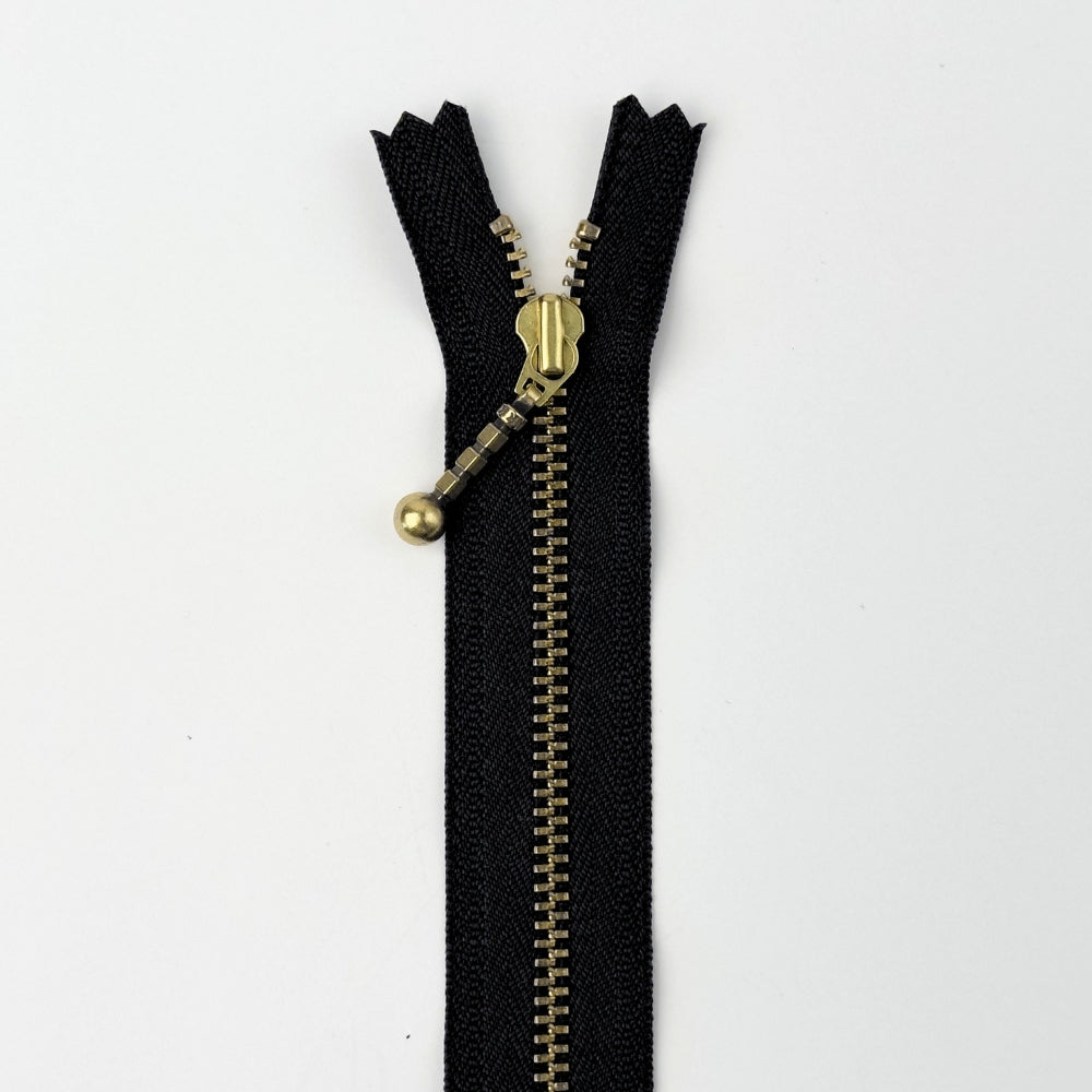 Zippers - Gold - 20 cm (4 mm)