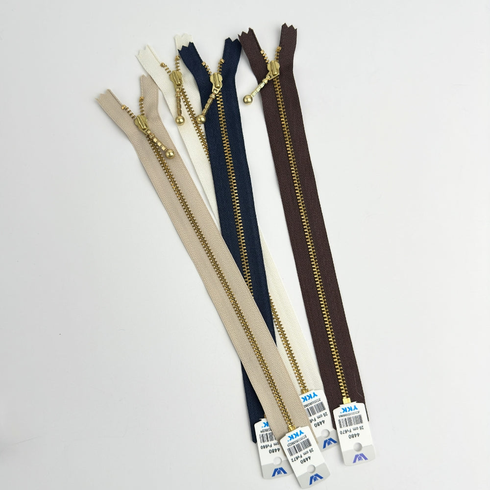 Lynlåse - Guld - 25 cm (4 mm)