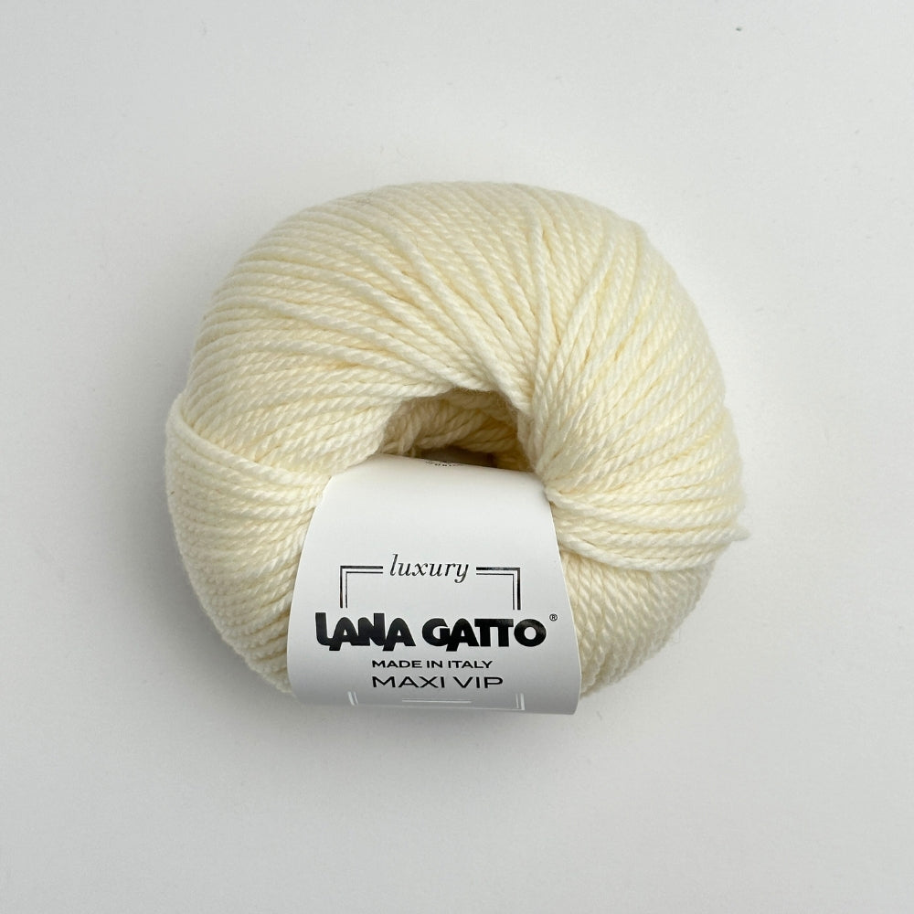 MAXI VIP - Cashmere/Merino - Vanilla Ice Cream - 6028