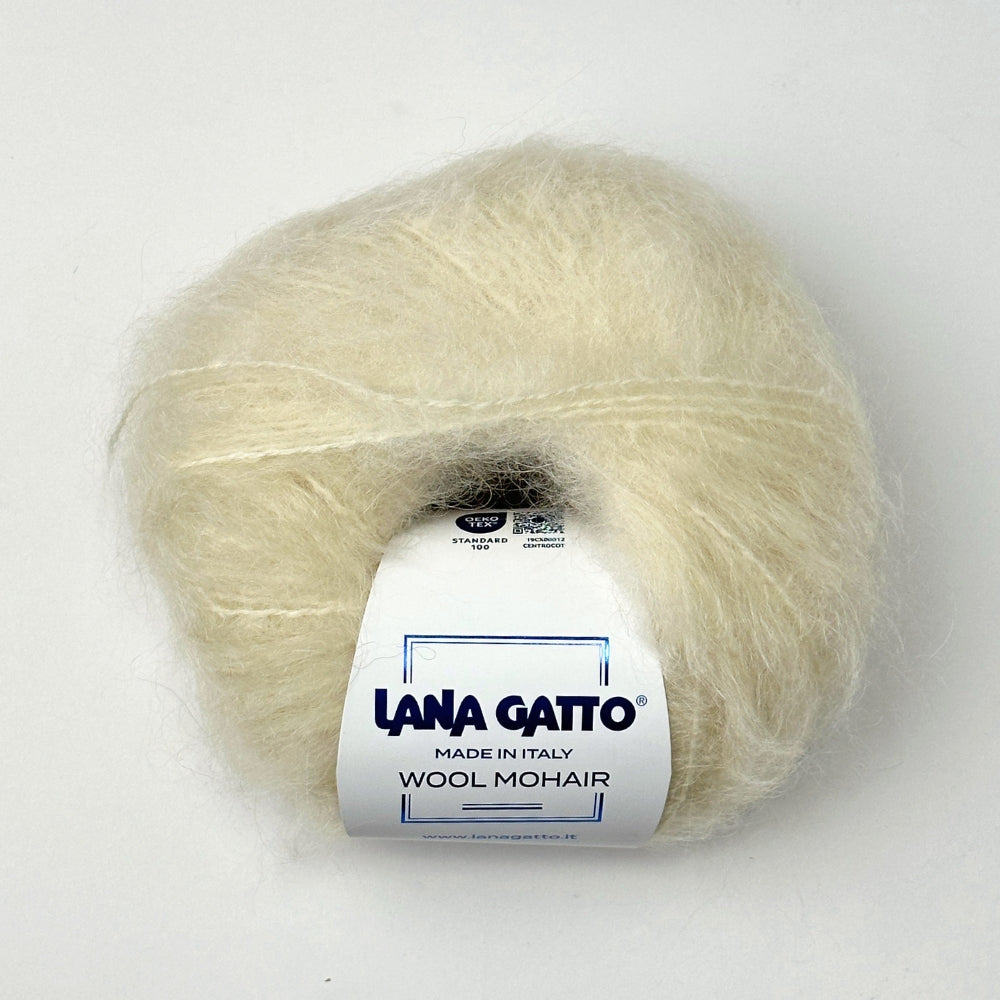 Wool Mohair - Vanilla Ice Cream - 6028