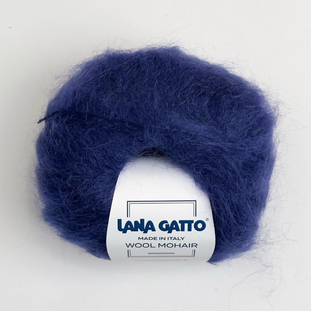 Wool Mohair - Midnight Blue - 6035