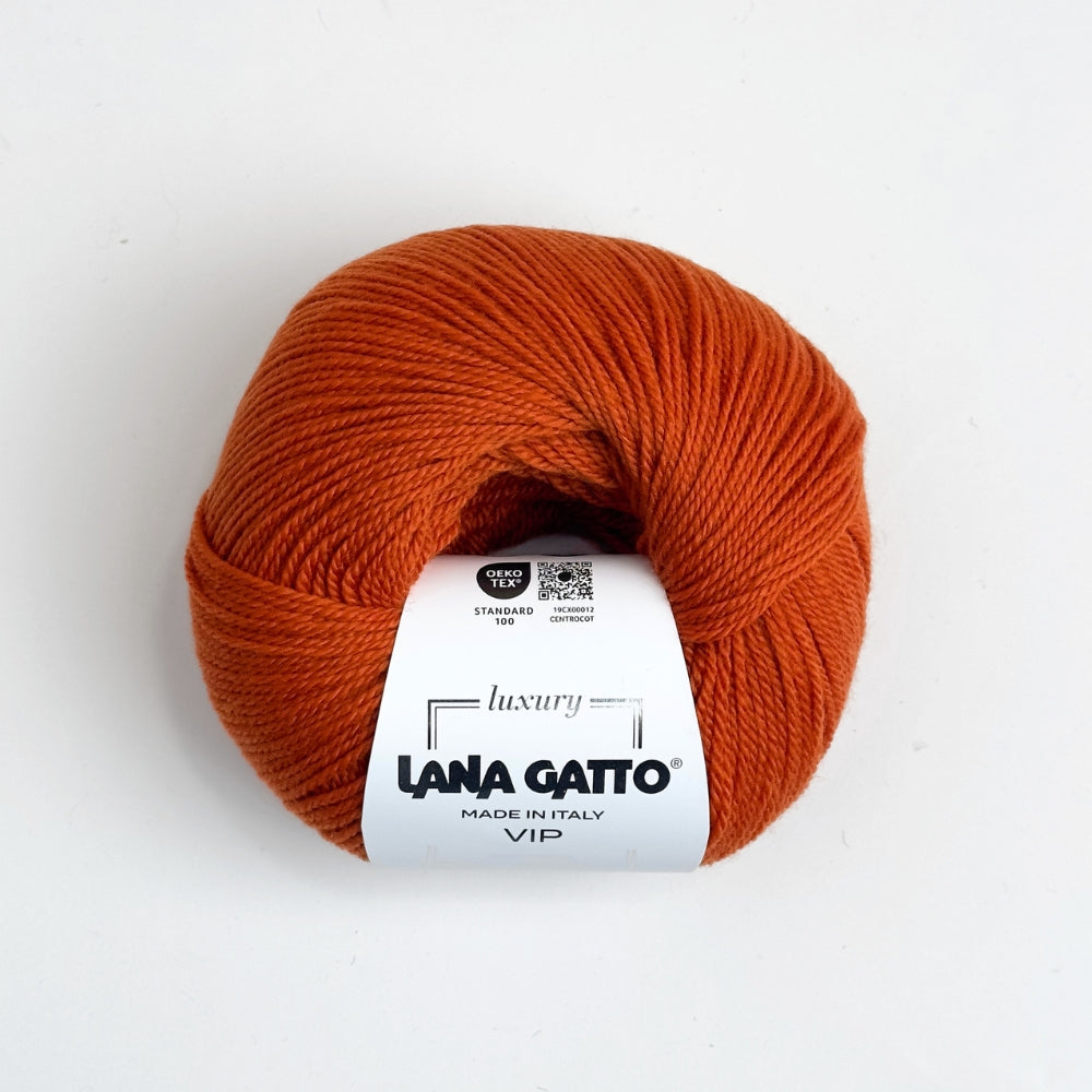 VIP - Cashmere/Merino - Pumkin - 8433