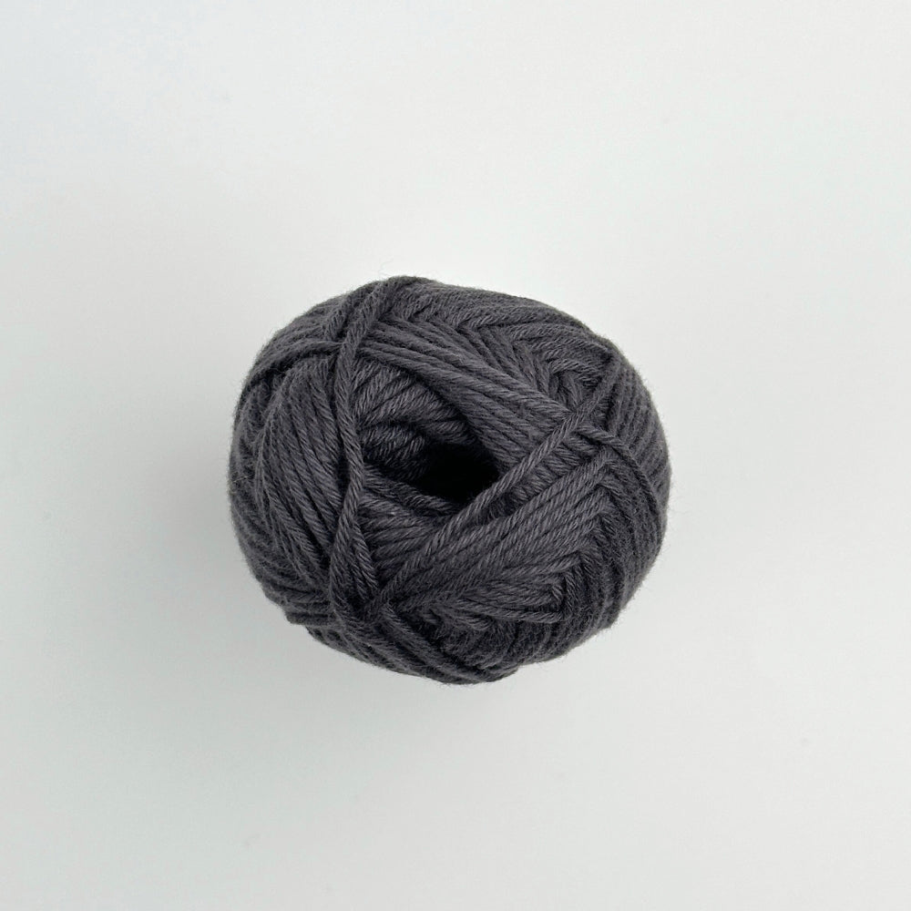 Organic Cotton 100% - Dark Grey - 9104