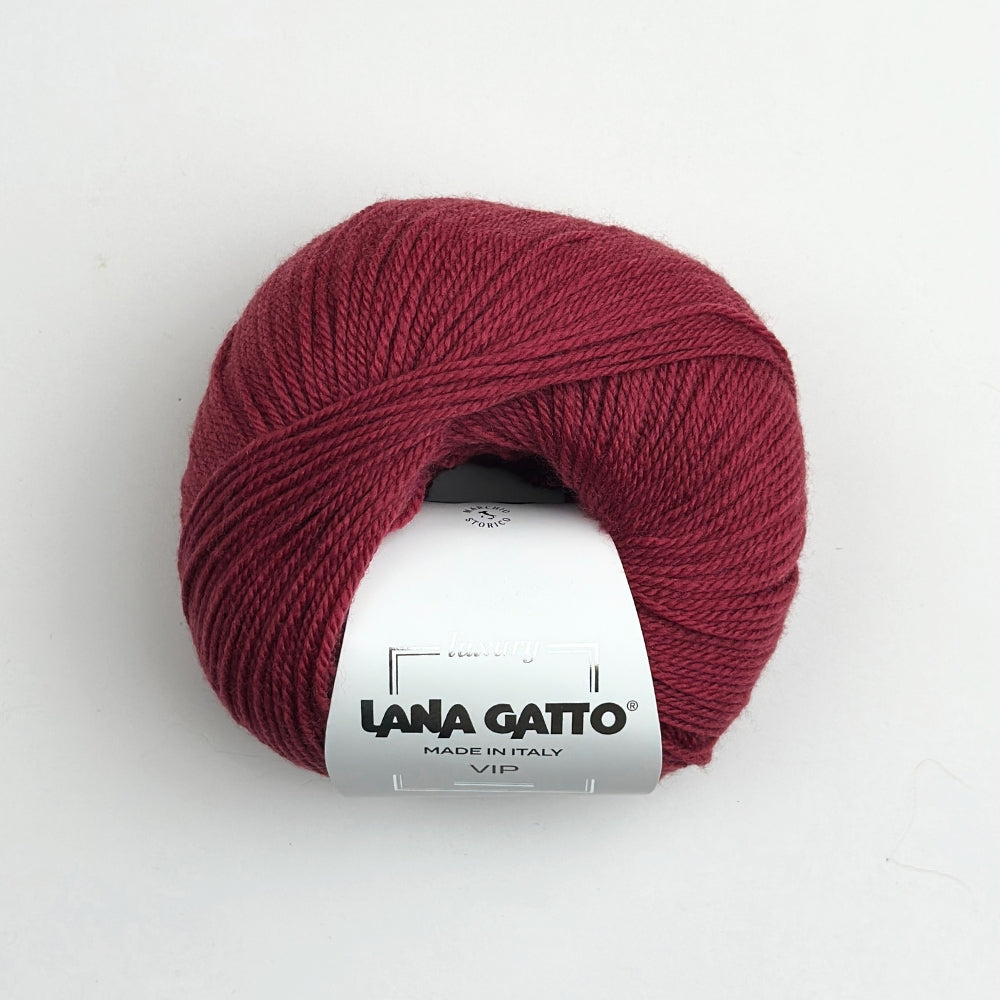 VIP - Cashmere/Merino - Velvet Wine - 9364