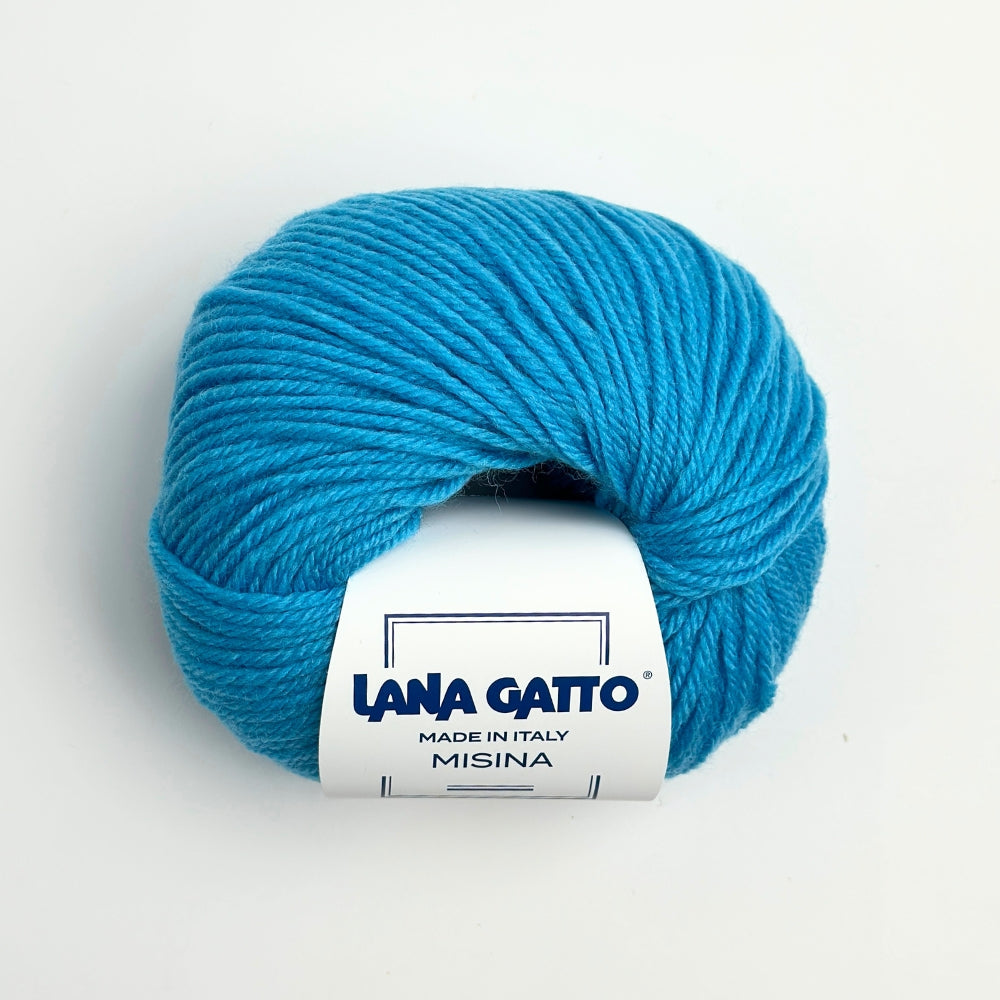 Misina - 100% Uld - Ibiza Blue - A6412