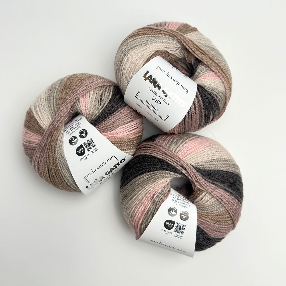 VIP Print - Cashmere/Merino - Earth Rose - A9671
