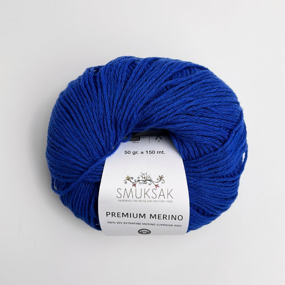 Premium Merino - Brilliant Blue - FM204