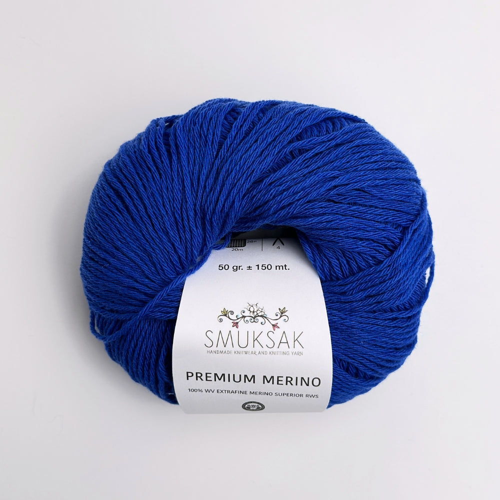 Premium Merino - Brilliant Blue - FM204