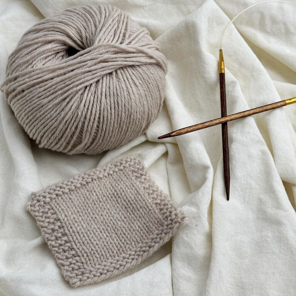 Premium Merino - Almond Melange - FM210