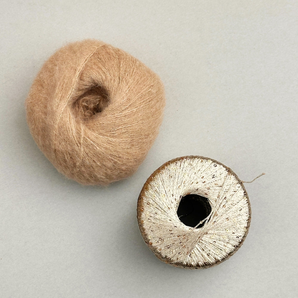 Paillettes Scarf - Strikkekit (Kimsa og Paillettes)