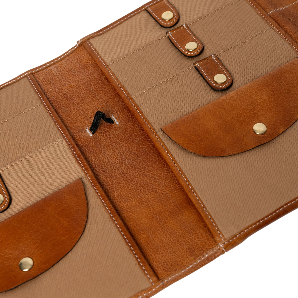 Redesigned Project 14 - Etui til udskiftelige strikkepinde (XL) - Burned Tan