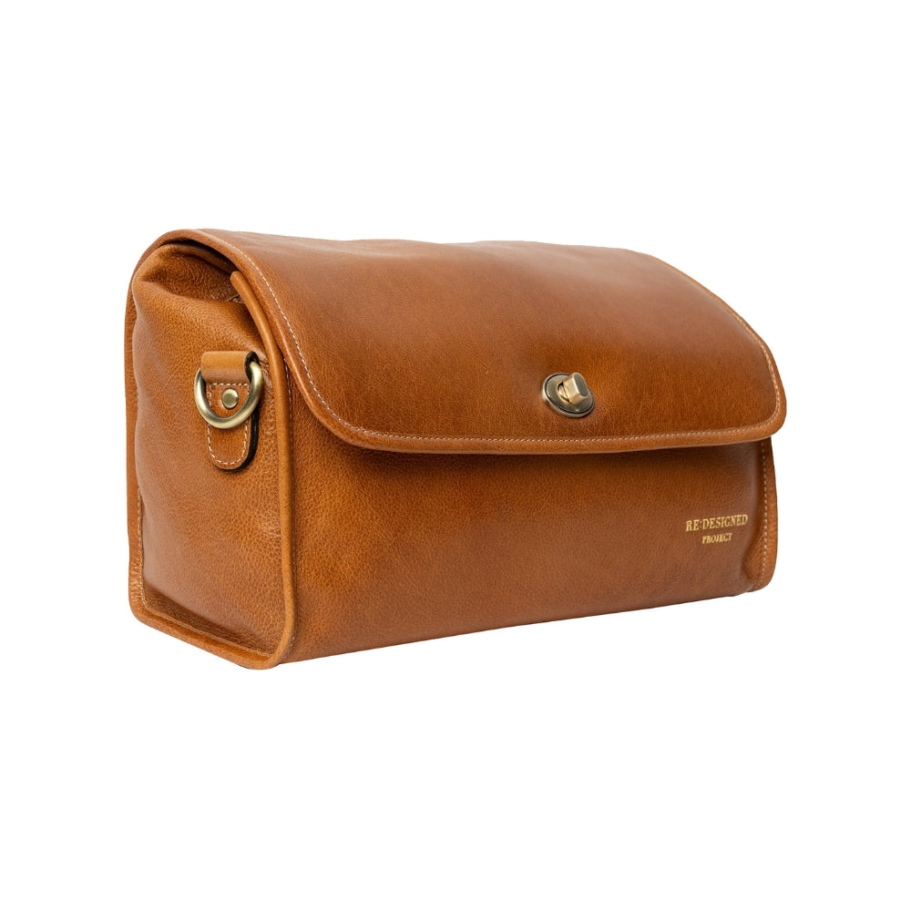 Redesigned Project 74 - Strikketaske - Burned Tan