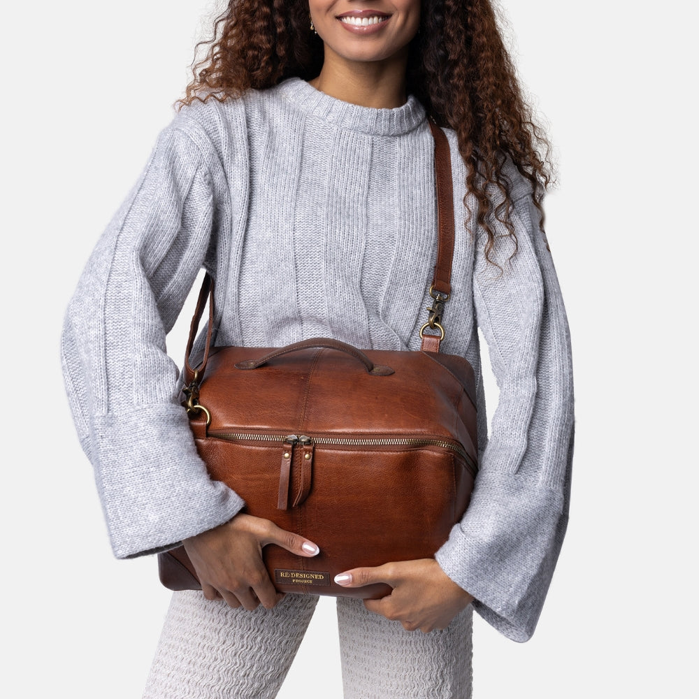 Redesigned Project 80 - Strikketaske (XL) - Walnut