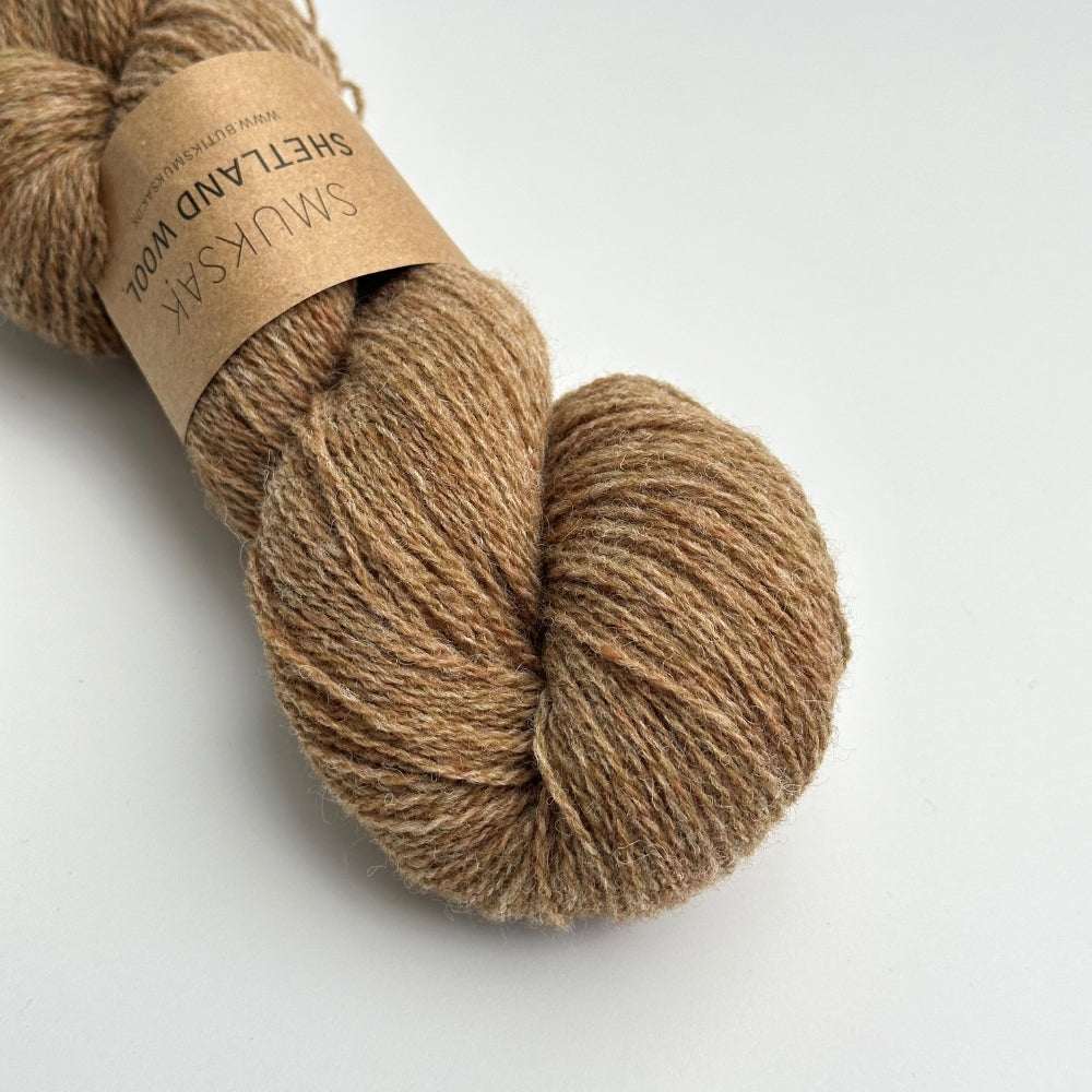 Shetland Wool - Caramel Melange - SL128