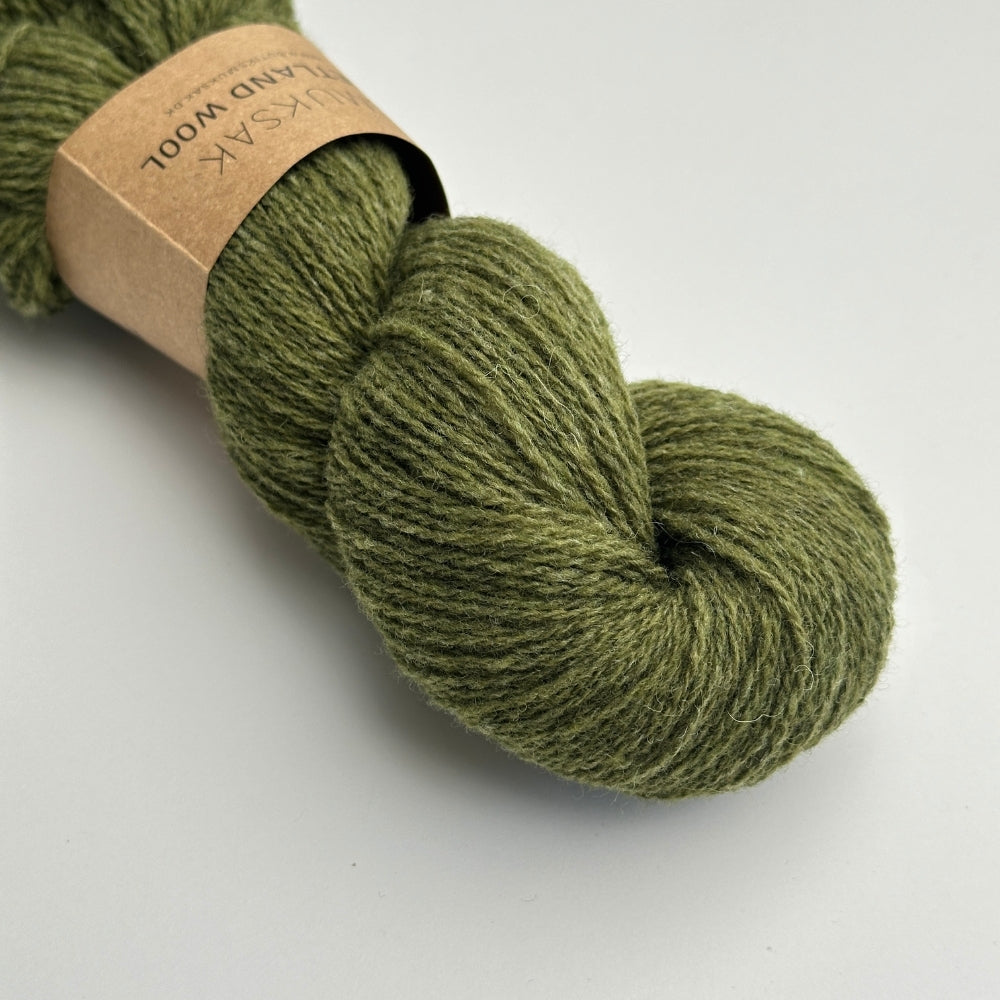 Shetland Wool - Matcha Melange - SL181