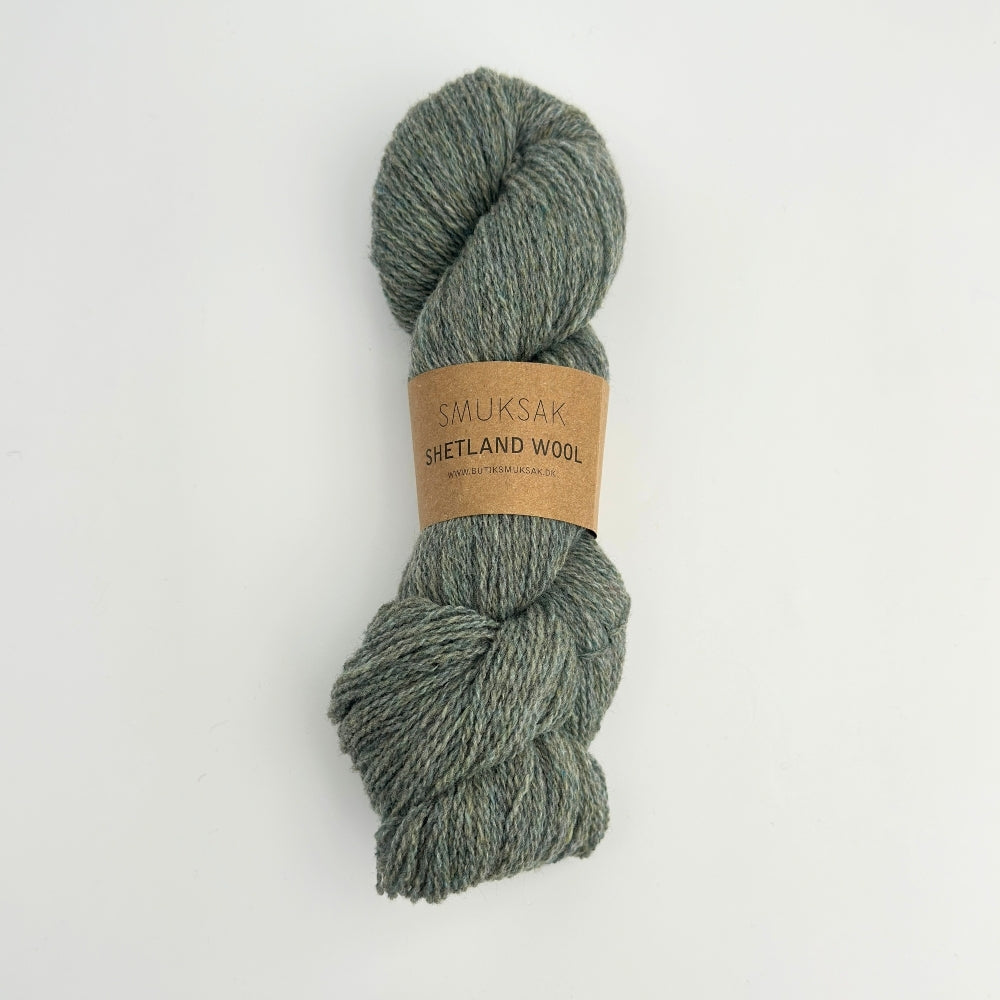 Shetland Wool - Eucalyptus Melange - SL182
