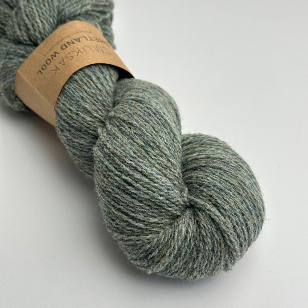 Shetland Wool - Eucalyptus Melange - SL182