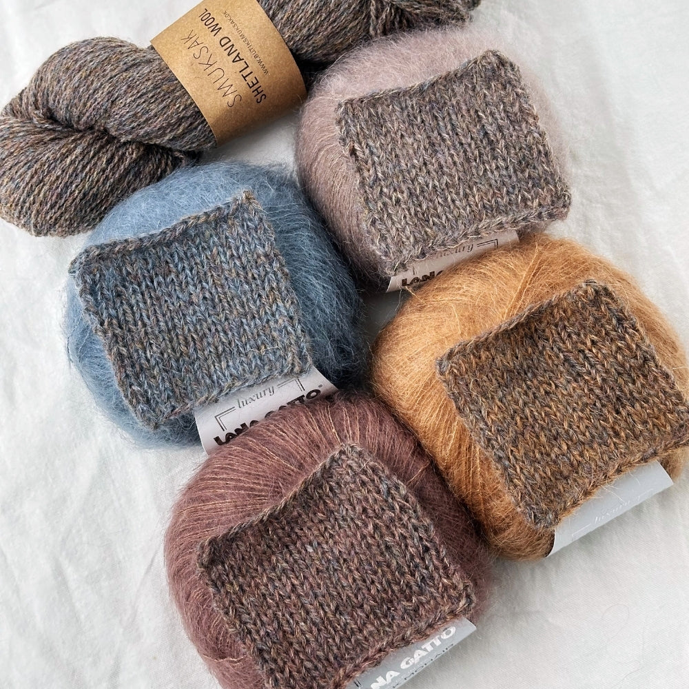 Shetland Wool - Granite Melange - SL294