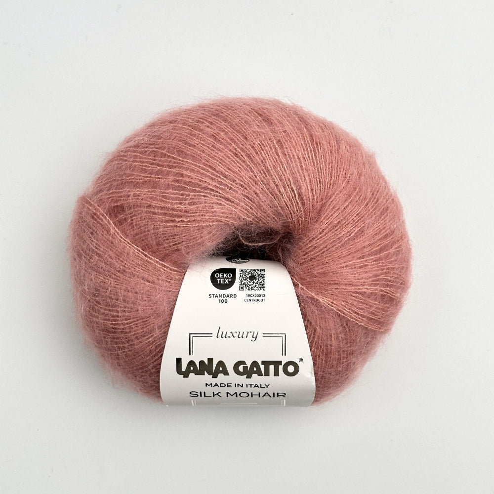 Silk Mohair - Dark Rose - 14393