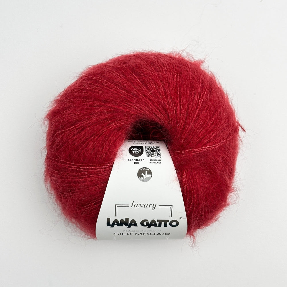 Silk Mohair - Raspberry - 6026