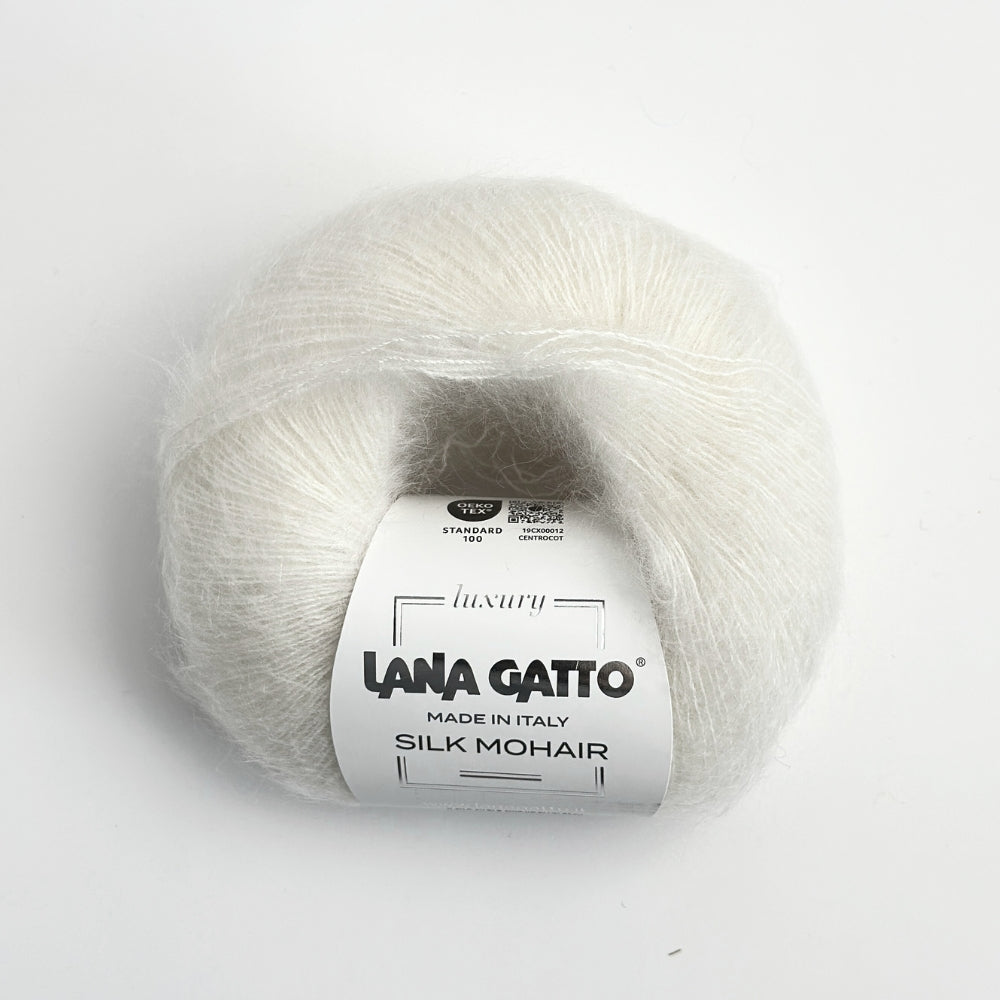 Silk Mohair - Snow White - 6027
