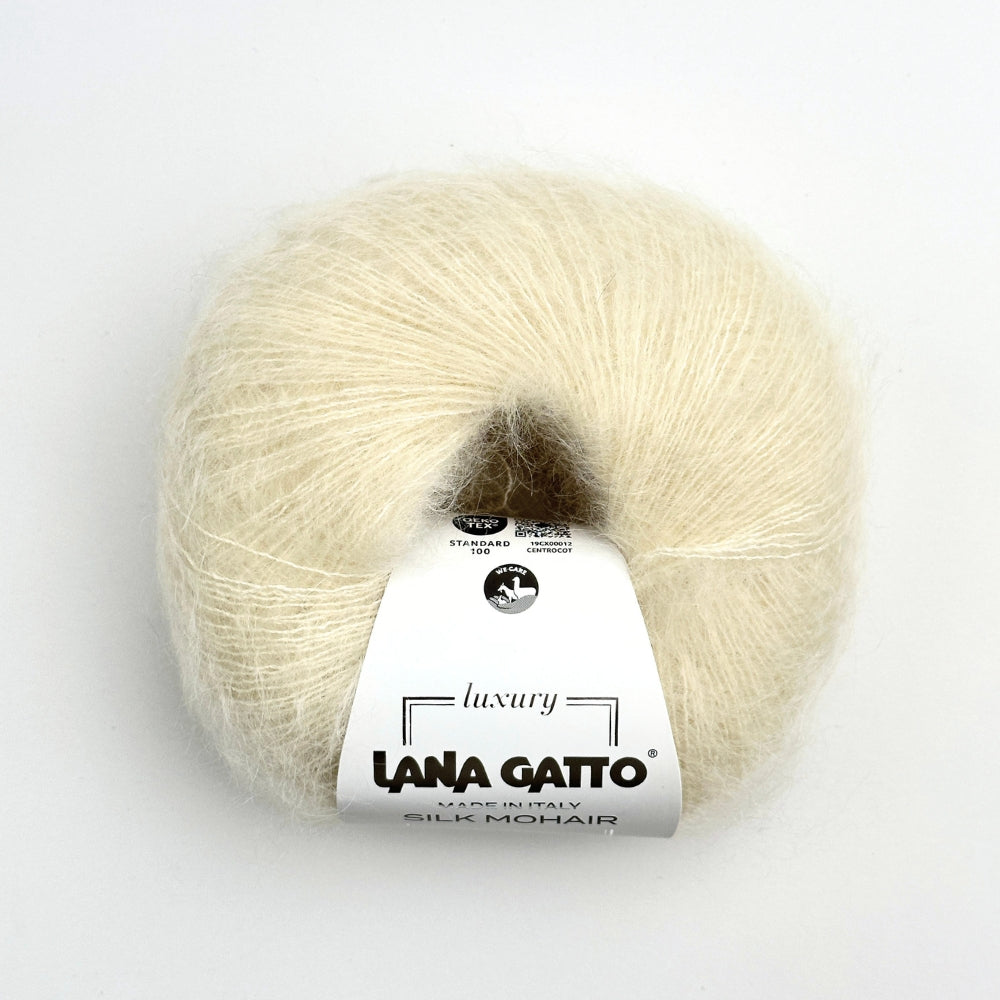 Silk Mohair - Vanilla Ice Cream - 6028