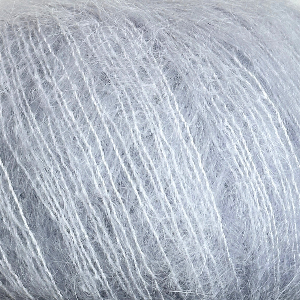 Silk Mohair - Silver Grey - 6033