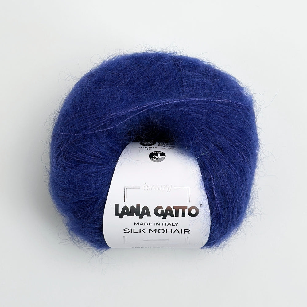 Silk Mohair - Blue Rose - 8390
