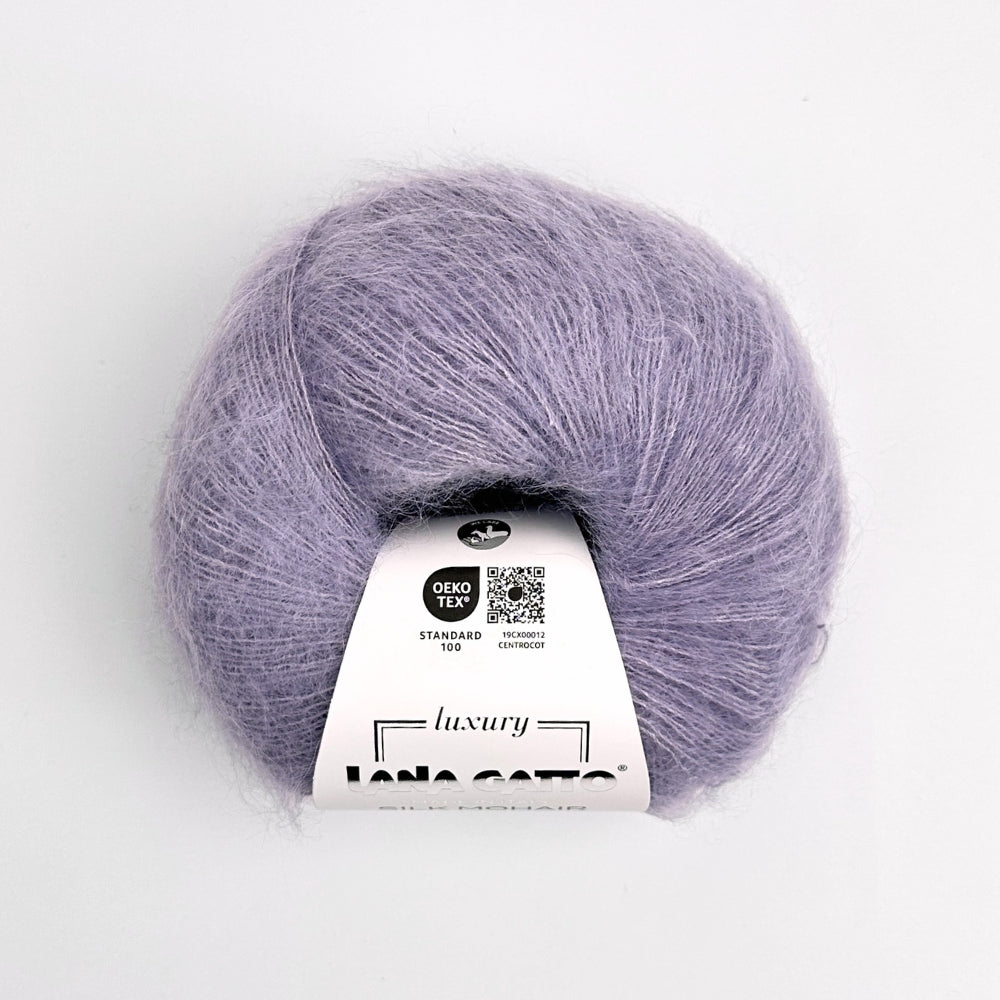 Silk Mohair - Dusty Lilac - 9374