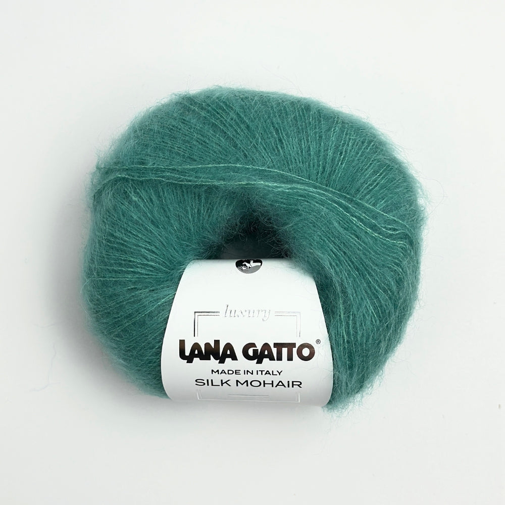 Silk Mohair - Peacock Green - 9375